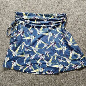 Patagonia Womens Lithia Skirt Convertible Halter Top Floral Organic Cotton Med